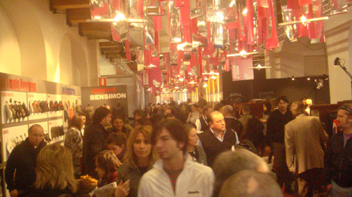 La folla a Pitti Uomo 2008