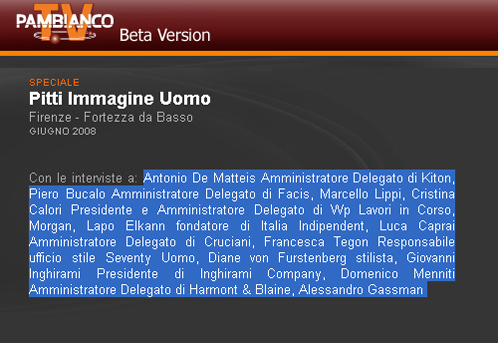 Pambianco.tv